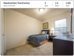 Cozy 3 BD / 2.5 BA complete with a private washer and dryer!