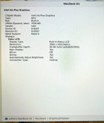 Apple MacBook Air 2020 13” i5/8GB/500GB check description