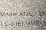 MacBook Pro 15” mid-2017