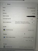 Macbook air M1 16GB 1TB