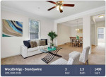 Spacious two-story 1400 sq foot townhomes with wonderful amenities