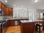 The home offers 4 bedrooms and 2.5 baths owner upgraded to beautiful h