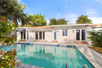 Stunning Coral Gables 3 Bed 2 bath pool house for rent #5614