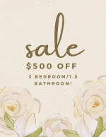 😁TWO BEDROOM TOWNHOME!! VERY SPACIOUS