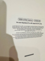 Macbook Pro 14inch M3 Pro chip 18GB Memory 14-core GPU 512Gb SSD new