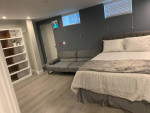 Furnished own entrance basement, bachelor + dan downtown Toronto