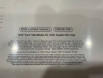 Brand New Sealed in box 13-inch MacBook Air M2 chip 8-core CPU and 8-c