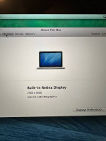 Macbook Pro 13” Mid 2014- i5/8gb/128