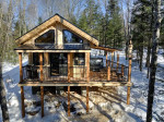 Le Mathys - Chalet for 4 guests, waterfront, spa, Laurentians