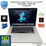 MacBook Pro 15-Inch "Core i7" 2.3 Late 2013, 16GB, 500GB SSD, Big Sur
