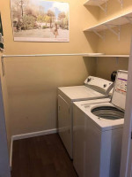2 (private!) bedrooms, 1.5 baths
