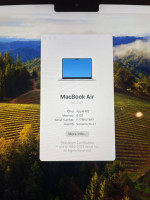 13" M2 MacBook Air Silver 8GB, 256GB