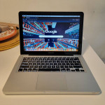 MacBook pro  2012  13-inch 
Intel core i5 2.5 GHz 
8GB RAM 
256 GB SSD 
MacOS hi
