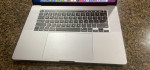 Apple macbook pro 16 inch 2020 500 ssd 16 gb