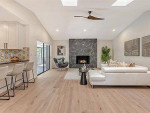 Ample new space for sun lounging and entertaining.