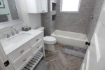 Furnished 1st Floor of Upscale Duplex, Fenced Yard, 2 Parking, PET OK