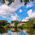Waterfront 4/3/2 unfurnished executive home with studio apartment