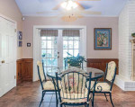 Lovely traditional home is cozy with huge living room.