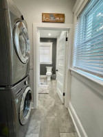 Furnished 2 Bed + 2 Bath Masterpiece! Entire Top Floor of Brick Duplex