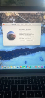 Macbook air 13” space grey