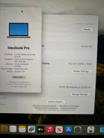 MacBook Pro 13” touchbar - new battery / keyboard from Apple.