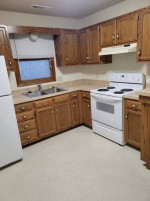 Very nice two bedroom, one bath duplex apartment