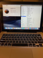 Apple Solid Aluminum DVD MacBook Pro 2012 13” 8GB 500GB MacOS 10.14.6