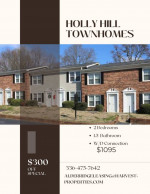 👀Spacious 2 Bedroom Townhome Available Soon!