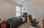 Moving into the kitchen you will find white cabinets, LVT flooring.