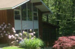 Contemporary 4BR house in Wayland w beautiful wooded garden