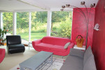 Contemporary 4BR house in Wayland w beautiful wooded garden