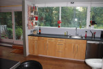Contemporary 4BR house in Wayland w beautiful wooded garden