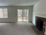 CAT ALLOWED!! 2 bed 1.5 bath End unit, deck, Fireplace.