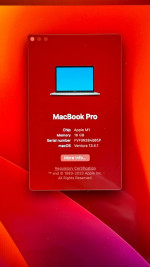 Apple 13-Inch MacBook Pro | 3.2GHz M1 Pro - 16GB Memory 512Gb SSD