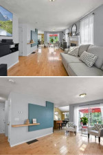 Main and Top floor of 2 Bedroom House for rent!