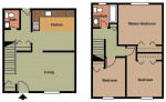 Large and Spacious 3 bed Townhome Available Now!!