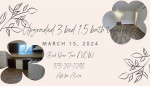 Come in Friday to apply for this upgraded 3 bed townhome, for free!!