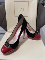 Women's shoes leather + suede Size 6,5