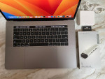 Apple Macbook Pro 15 Touchbar i7 Radeon Pro 560 Ventura New Battery +