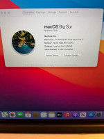 MacBook Pro 15”, i7 16gb, 500gb flash drive