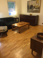 2 bedroom, 1 bath, townhouse, duplex, furnished, parking, fenced yard