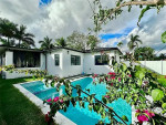LUXURY 4 BED 3 BATH FULLY RENOVATED PRIVATE POOL WALK TO THE BEACH