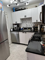 2 bedroom duplex apartment available March 1. Walk to metro