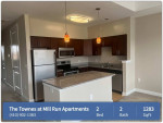 Just right for you! 2 bed, 2 bath. Amazing location in Owings Mills