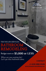 Budget Friendly bathroom makeovers and remodel