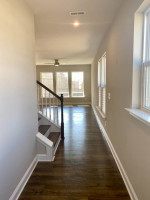Nearly new, end-unit townhome in Briar Chapel. Natural light + views