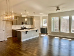 Nearly new, end-unit townhome in Briar Chapel. Natural light + views