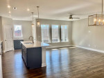 Nearly new, end-unit townhome in Briar Chapel. Natural light + views