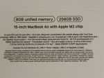 M2 15” Macbook Air (2023)