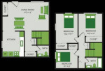 Refrigerator, Dishwasher, Ceiling Fans - 3 Bedroom Townhouse~May Move!